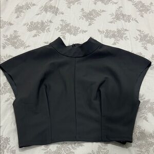 Zara Gray Crop Top